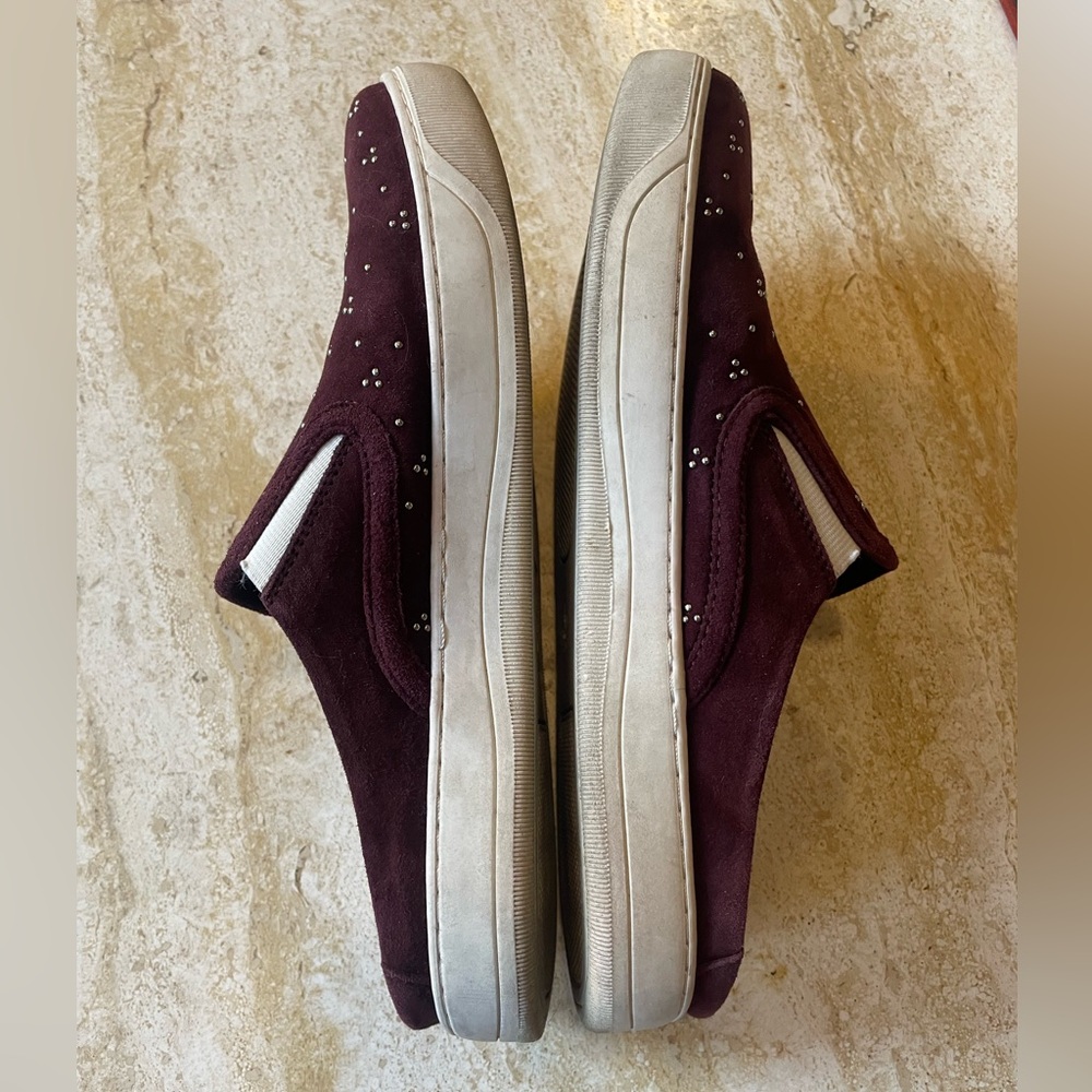 Johnston & Murphy Emilie Slip On Sneaker Suede Mules - Picture 7 of 9